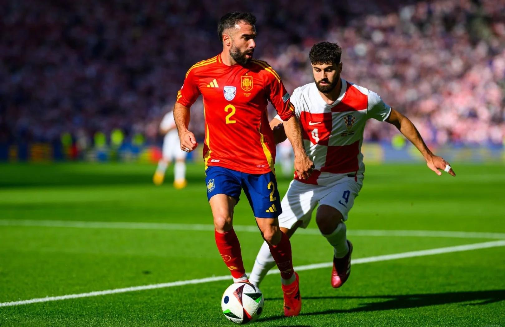 西班牙晋级半决赛，克罗地亚告负